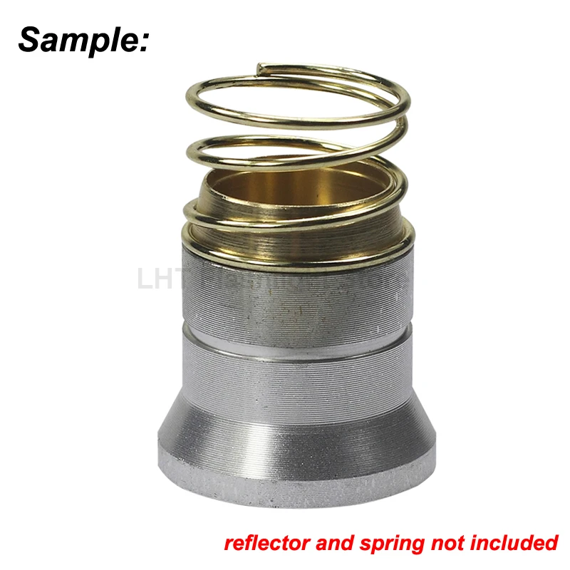 P60 (26.5mm) Brass Drop-in Driver Pillar 20mm (D) x 10.6mm (H) Flashlight DIY