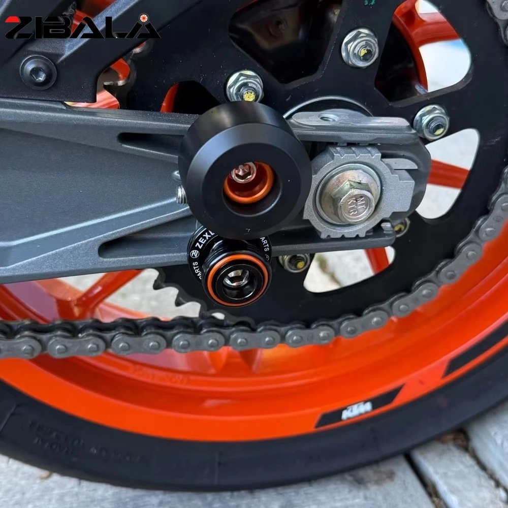 2025 2026 For DUKE 125 200 250 390 2012 2013 2014 2015 2016 2018 - Motorcycle Front Rear Fork Wheel Frame Slider Crash Protector
