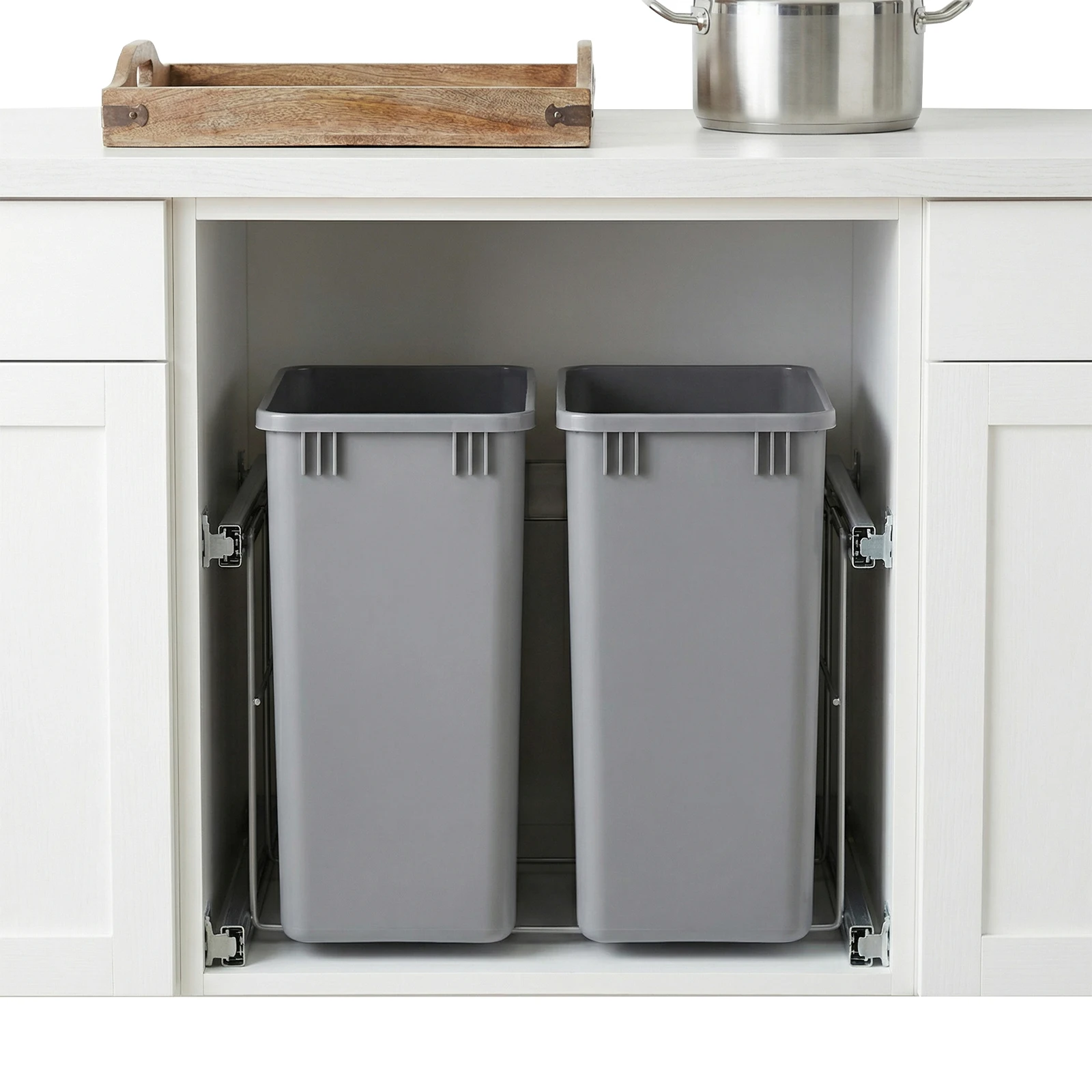 

Набор из 10 мусорных баков объемом 35 кварт, легко моющиеся, многофункциональные, для ванной, прачечной, гостиной, дома и рабочего кабинета