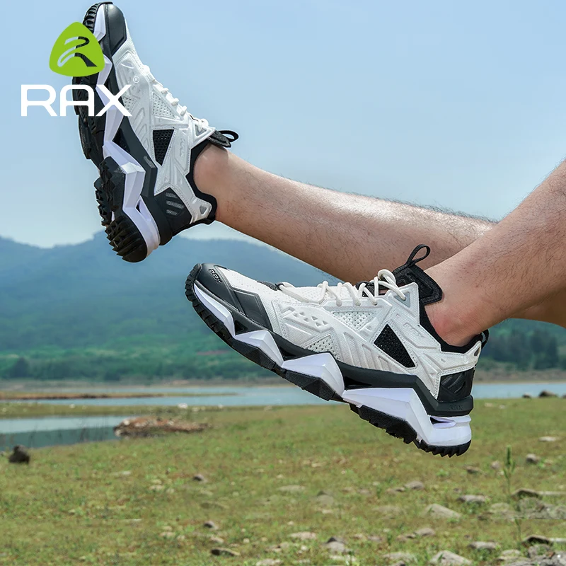 RAX Men's Outdoor Camping Wading Shoes Comfortable Lightweight Anti-Slip Beach Sandals Hiking Water Shoes