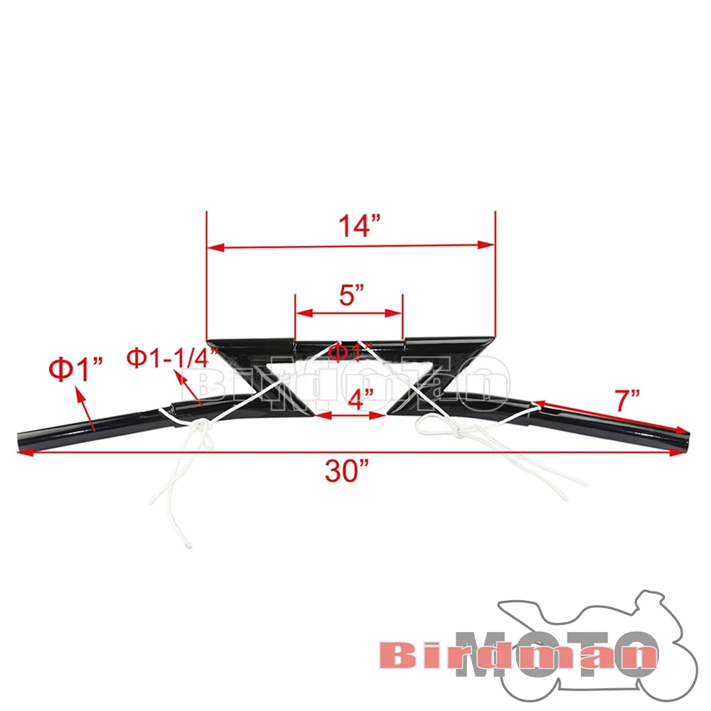 Universal Motorcycle Drag Bar 4