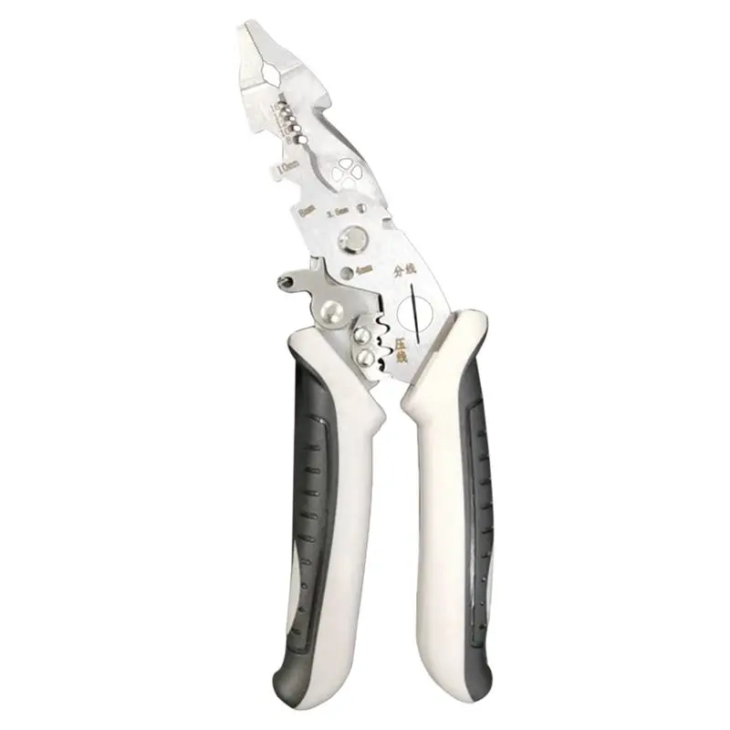 

Многофункциональный инструмент для зачистки проводов A02M, мощный инструмент для снятия изоляции с электрических проводов, инструмент для зачистки и обжима проводов, простой в использовании.