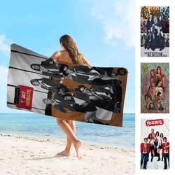 R-RBD R-Rebeldes Beach Towel For Kids Personalized Bath Towel Pool Towel Vacation Gift Picnic Towel Party Gift