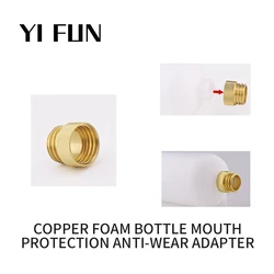 Adapter For Foam Bottle Mouth Protection Anti-wear For High Pressure Snow Foam Lance Lengthen Service Life Of Foam Bottle