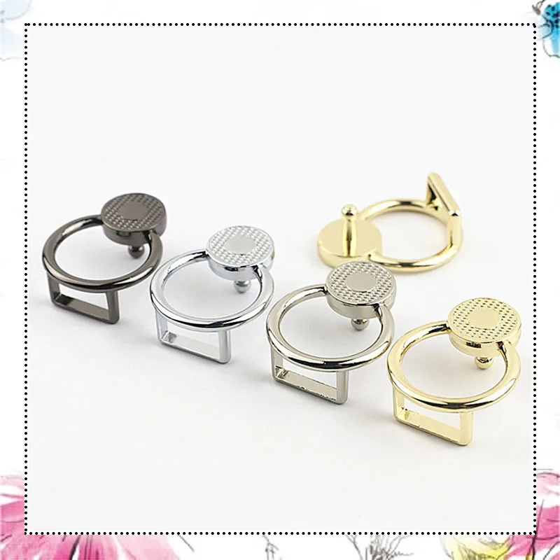 

10Pcs 23x38mm Strap Belt Slider Buckle O Ring Hook Clasp Snap Bag Strap Backpack Connector Hanger Glider Diy Accessories