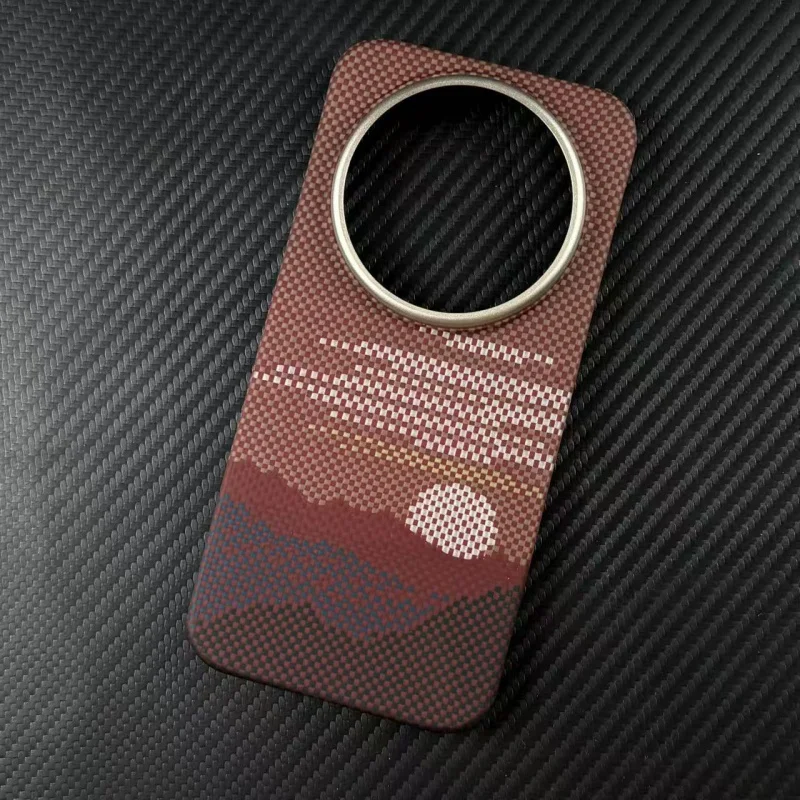 

Для Xiaomi 17 ультрамагнитный защитный чехол из кевларового арамидного волокна, тонкий дизайн, защита телефона камеры