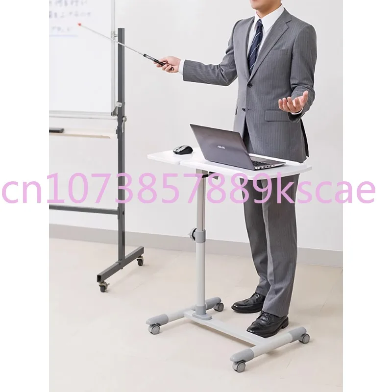 Laptop Lifting Multifunctional Table Computer Desk Lazy Bedside Table Floor Mobile Table