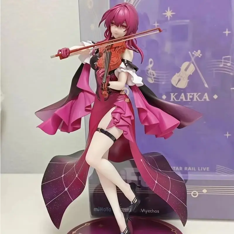Em estoque estrela ferroviário kafka anime estatueta jogo personagem escultura ação boneca estátua figuras modelo colecionável ornamento de mesa