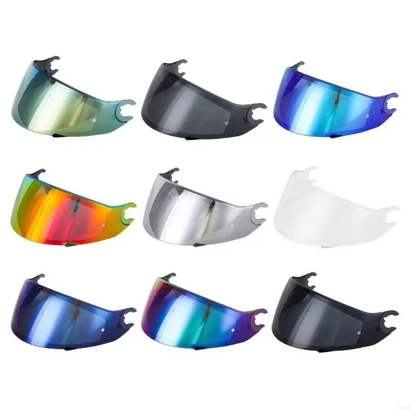 

X13D Durable Motorcycle Helmet Shield Lens Easy to Install & Long lasting Stylish Full Face Helmet Sunshield Lightweight Lens