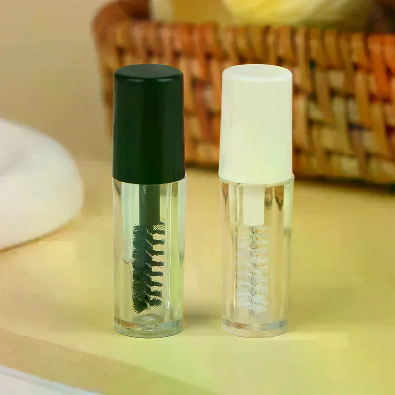 1.2ml 3PCS Empty Mascara Tube With Eyelash Wand Eyelash Cream Growth Solution Container Refillable Bottle Trial Packaging DIY