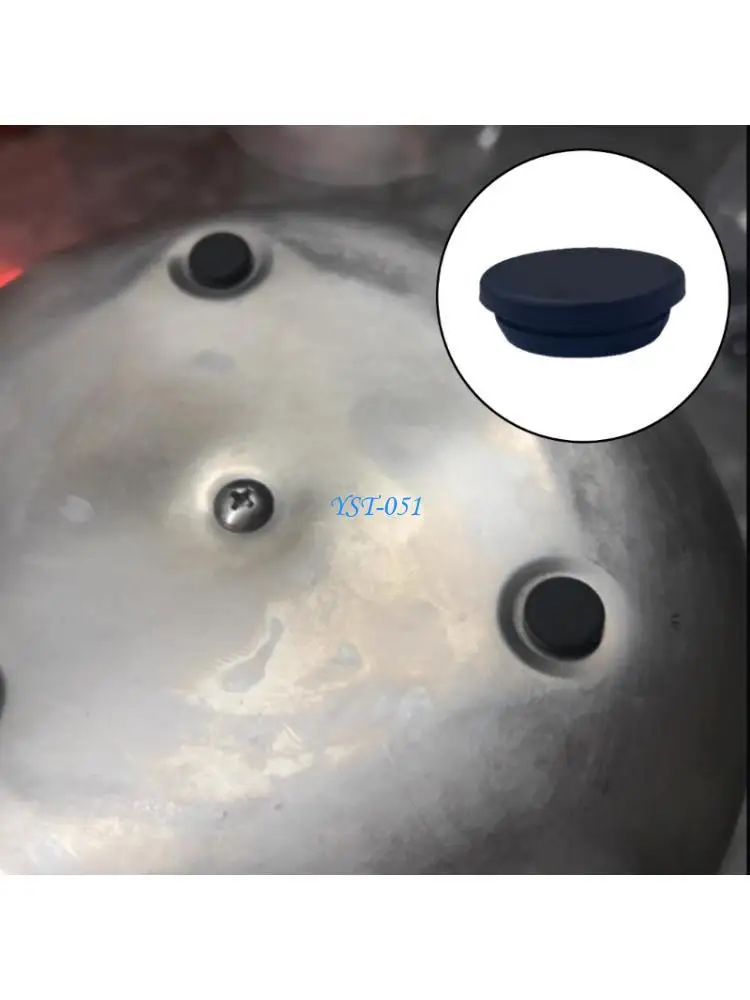 E15A 62Pcs Round Hole Silicone Plug Assortment Set Multi Size Round Silicone Grommets