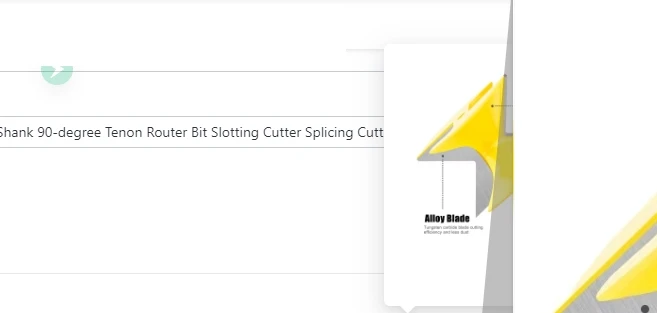 

6,8,12mm 1/4" 1/2" Shank 90-degree Tenon Router Bit Slotting Cutter Splicing Cutter Woodworking Milling Cutter Woodworking Tools