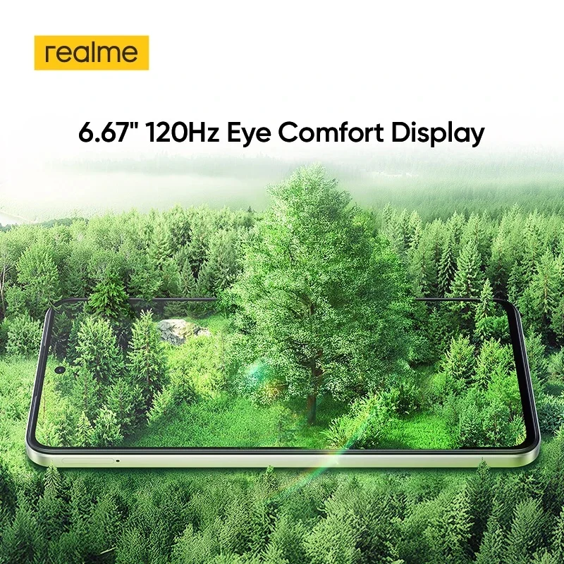 [World Premiere] realme P3 Lite Smartphone 6300mAh Battery 15W Charge 6.67" 120Hz Display 50MP AI Camera Octa-Core Chipset NFC