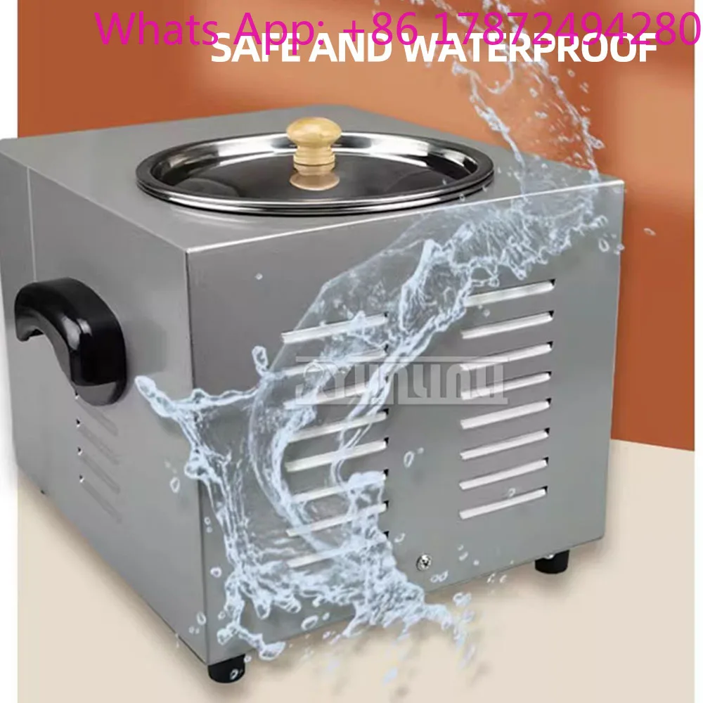 Freidora Comercial Eléctrica de Acero Inoxidable, Freidoras de Aceite Inteligentes, Aparatos de Cocina