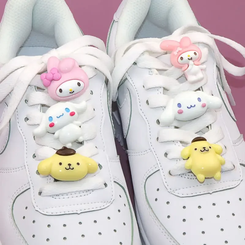 

Woman Shoes for Women Shoe Charms Sanrio Hello Kitty Accessories Decoration Kawaii Free Shipping Accesories Decorations Cute Y2k