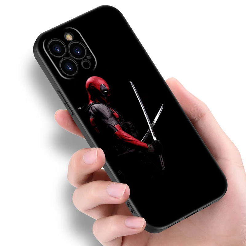 Cute Deadpool Phone Case For Samsung Galaxy M15 M55 M14 M54 F55 C55 F34 M53 M34 M33 M52 M51 M12 M13 M23 Note 10 20 Ultra