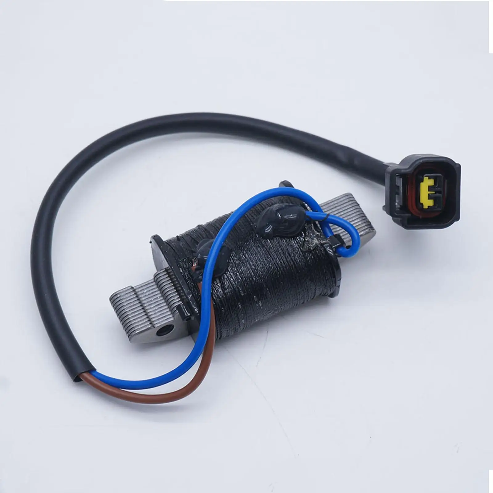 

Charge Coil for Yamaha Boat Engine 70HP 60HP with Plug 6H2-85520-01-00, Easy To Install No Instruction