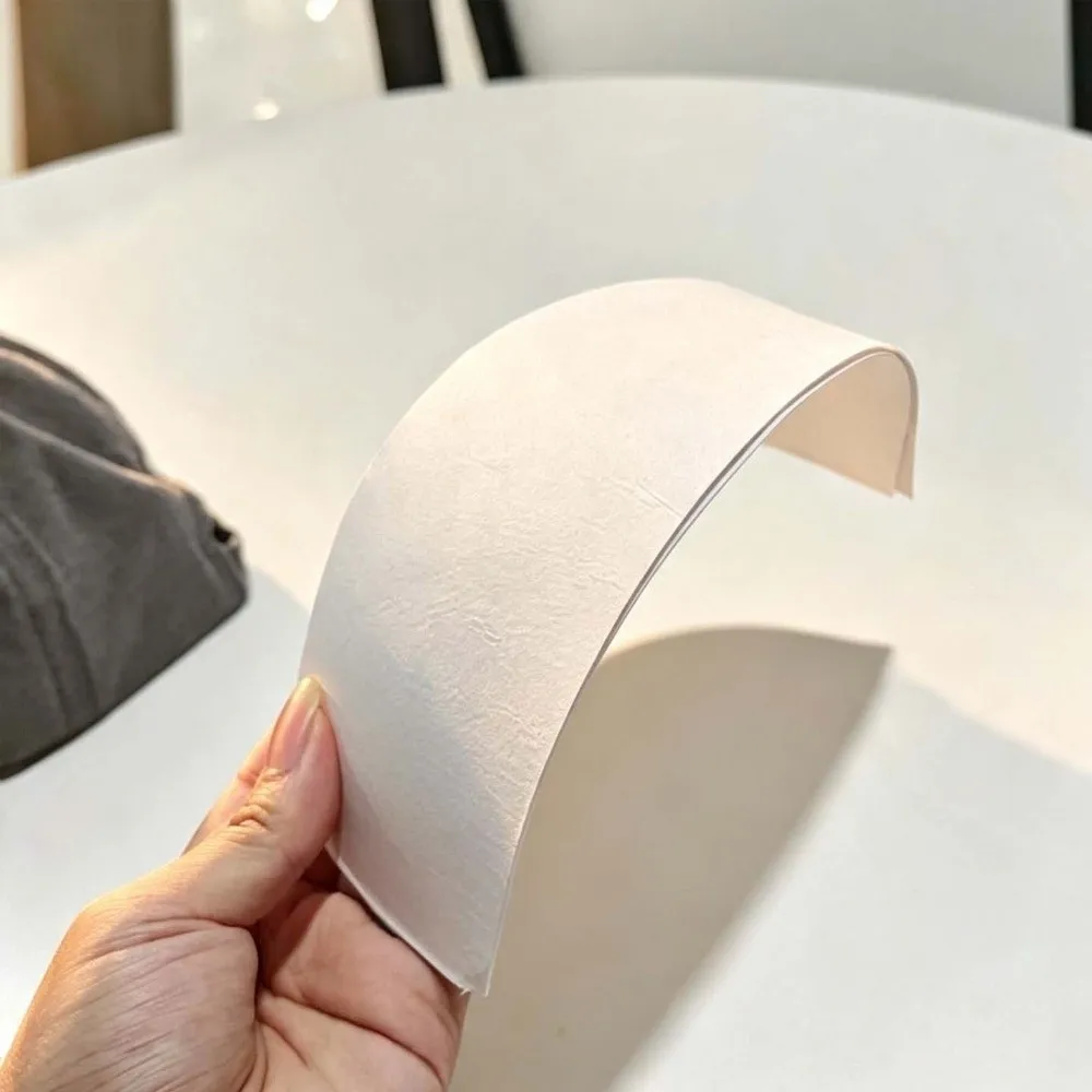 5PCS Paper Baseball Cap Support Insert 3D Structure White Hat Support Insert Portable Breathable Cap Shape Holder