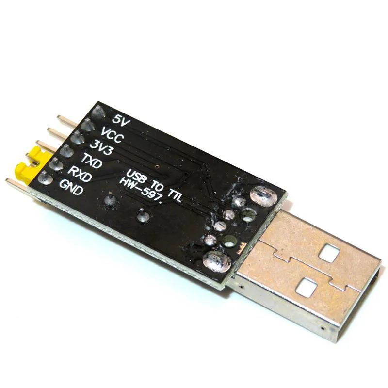 CH340 USB to TTL converter UART module CH340G upgrade download a small wire brush plate STC microcontroller board USB to serial