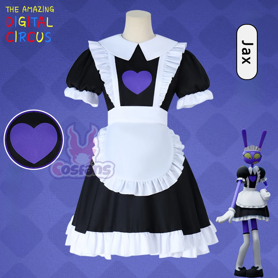アニメ ジャックス メイド服 コスプレ衣装 ジャックス メイド制服 ザ