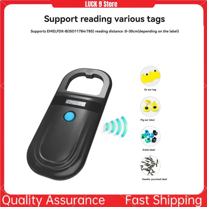 Leitor RFID para animais de estimação 134.2Khz 125Khz Scanner de chip para animais de estimação de dupla frequência para etiqueta animal USB + Bluetooth Pet Cat Dog-AB52