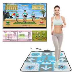 Non-Slip Party Single Dancing Pad Dance Mat Compatible For Wii Console Active Life Games