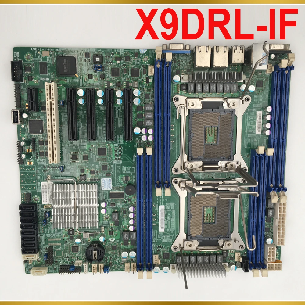 X9DRL-IF For SuperMicro Server Motherboard LGA2011 Support E5-2670/2660 DDR3