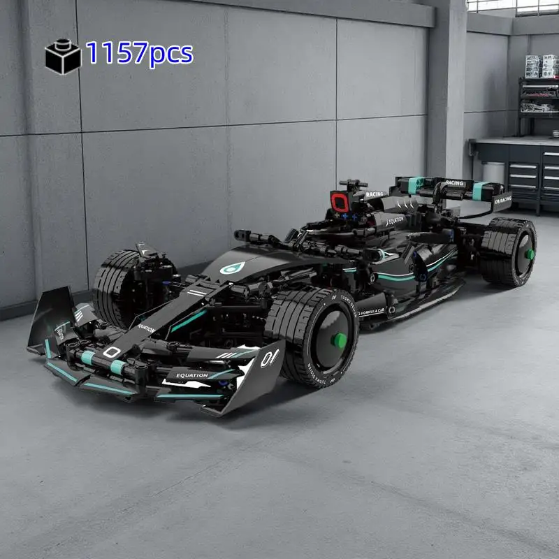 

Набор технических конструкторов: креативная модель гоночного автомобиля MOC в масштабе 1:12, игрушка для сборки в стиле MOC, подарки на Рождество и День рождения