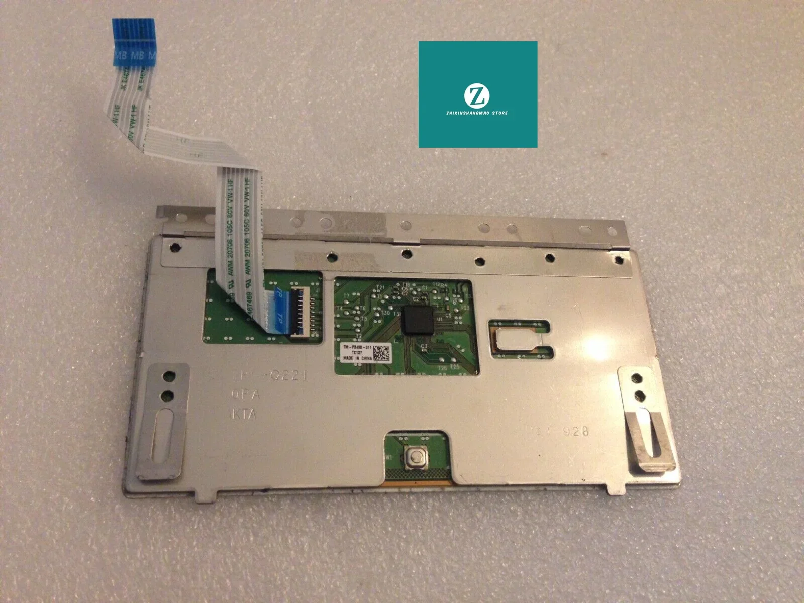 FOR HP 14-DQ SERIES TOUCHPAD SILVER BLACK W CABLE L64897-001 L64898-001