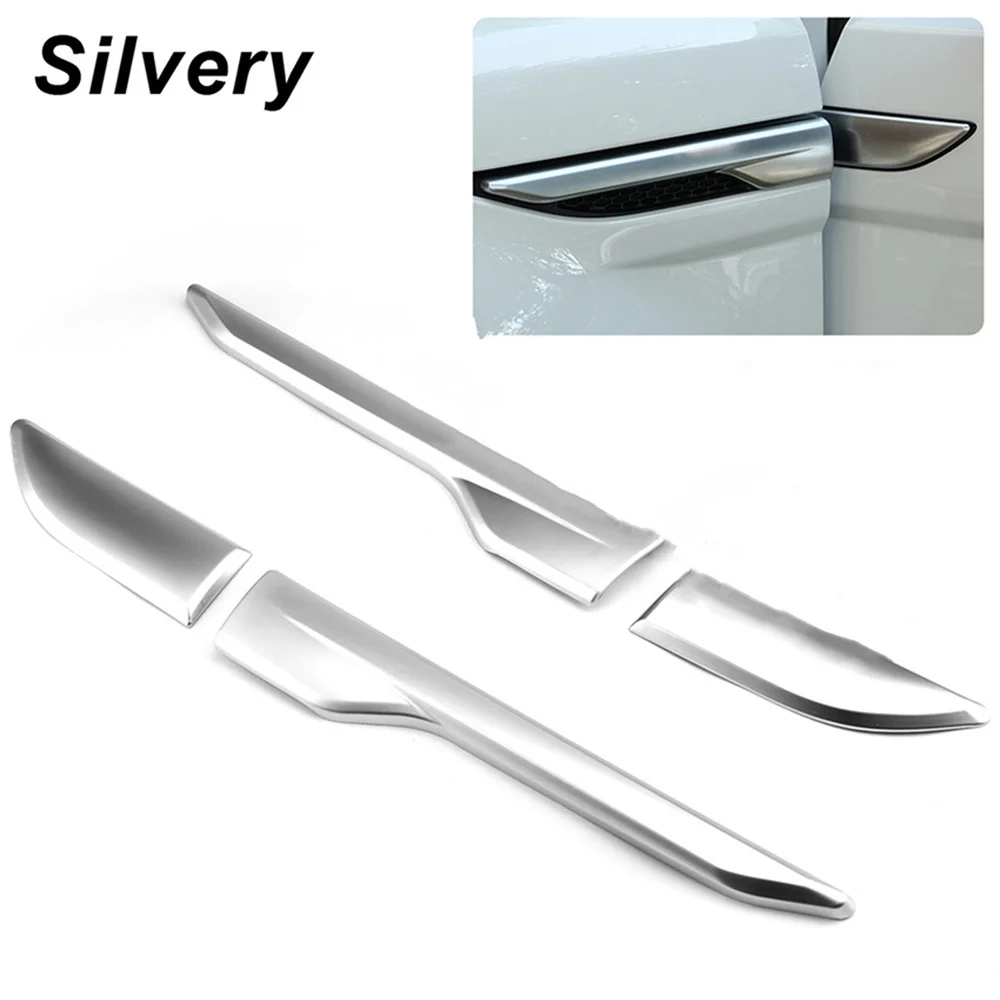 

Side Fender Trim Side Vent Cover Trim For Land Rover Range Rover Evoque 2012 - 2017 Side Leaf Panel Decorative Strip Panel Cover