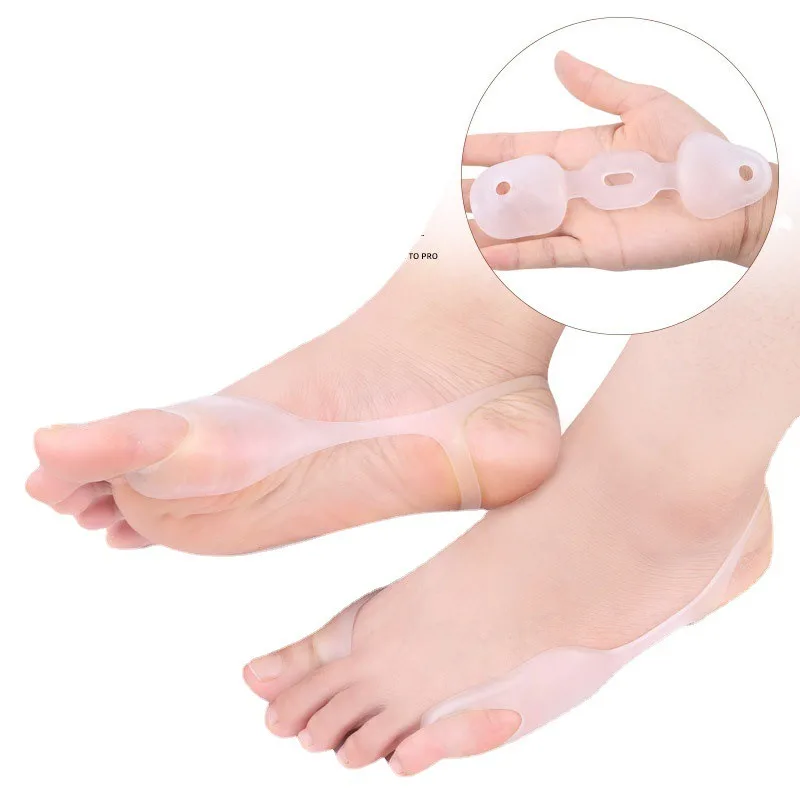 Big toe overlap Silicone Hallux Valgus Corrector Toe Separators Bunion Correctors Foot Finger Splitter toe protection orthosis