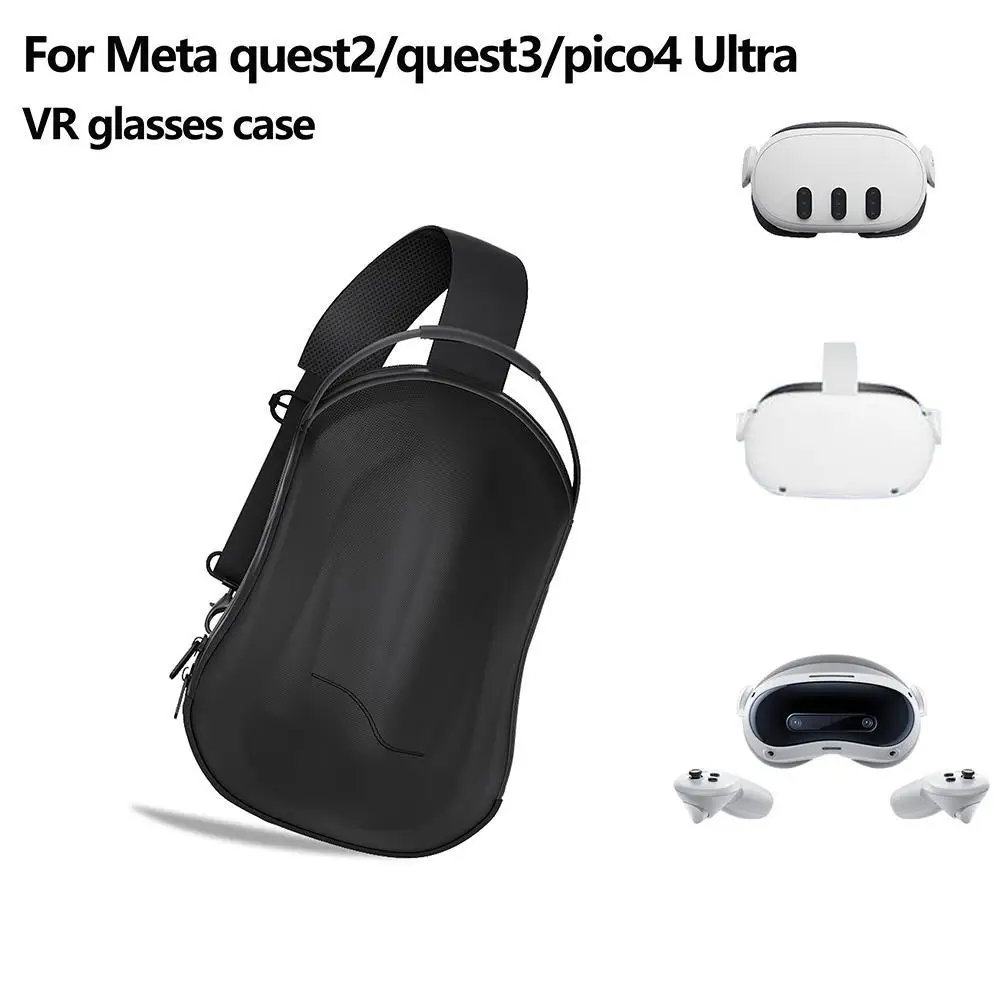 

Carrying Case for Pico 4 Ultra 4s Shoulder Bag Travel Case Crossbody Bag Chest Bag for Pico 4 VR Headset Gaming Accessories