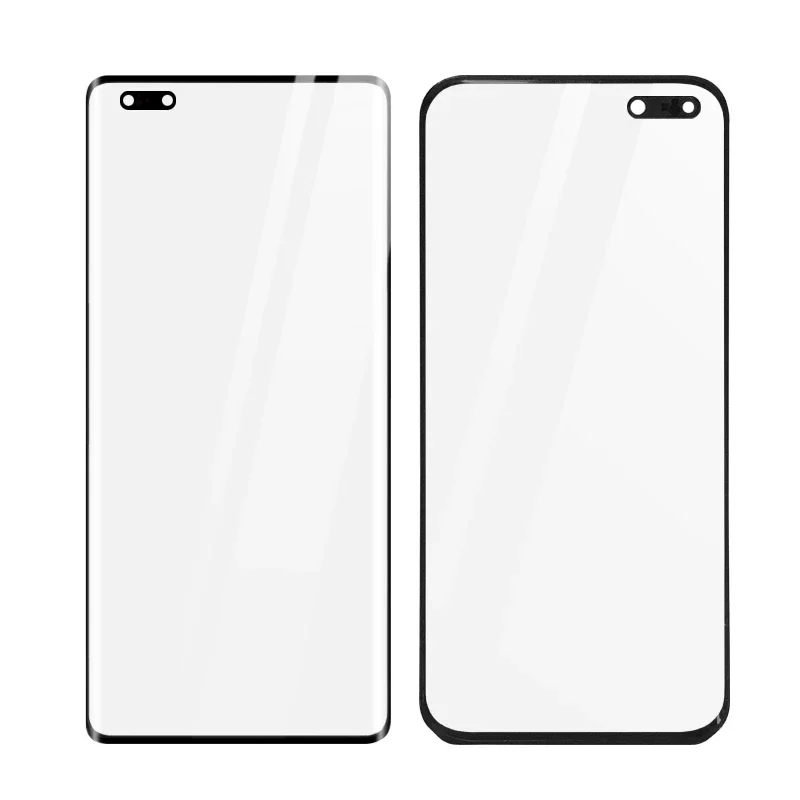 2PCS Curved Front Outer Glass with OCA For Xiaomi 10S 12X 13 14 Pro 11 Ultra Civi 2 3 5 mix4 Screen Repair Replacement Part