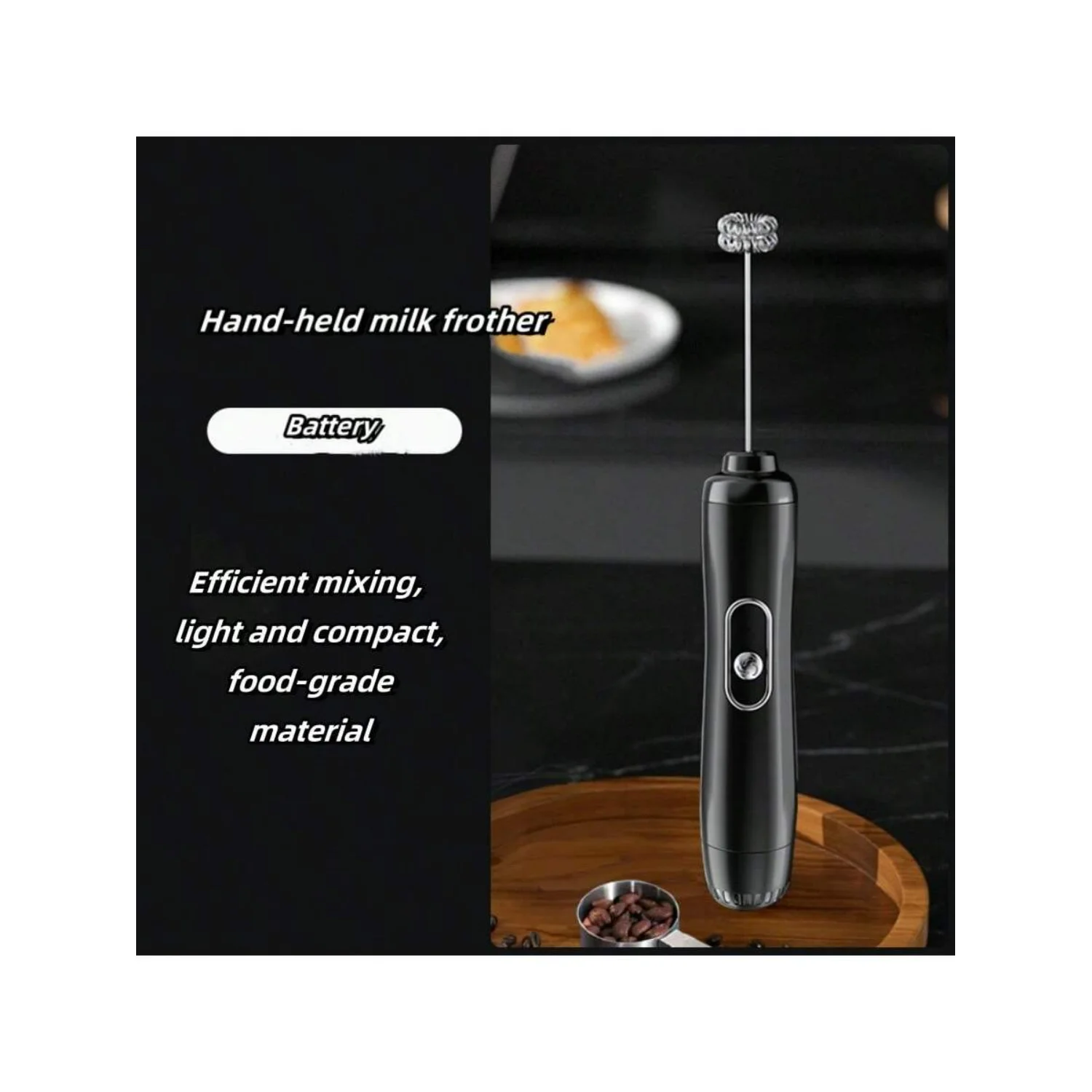 1pc novo batedor de leite doméstico máquina batedor de leite portátil, café wother, batedor de leite, batedor de leite