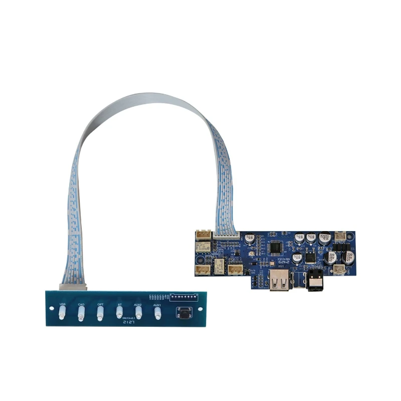 Dac audiophile grade hifi decoding board 192khz 24bit optical coaxial usb bluetooth 5.0 u disk