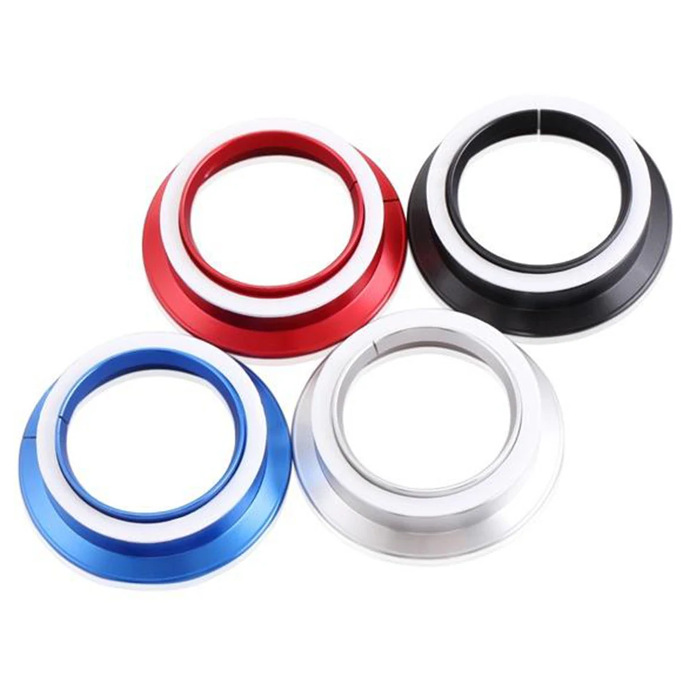 

Luminous Ring Durable Aluminum Car Key Hole Cover Glow Dark Key Hole Cover Switch Protective Circle Decal Car Ignition