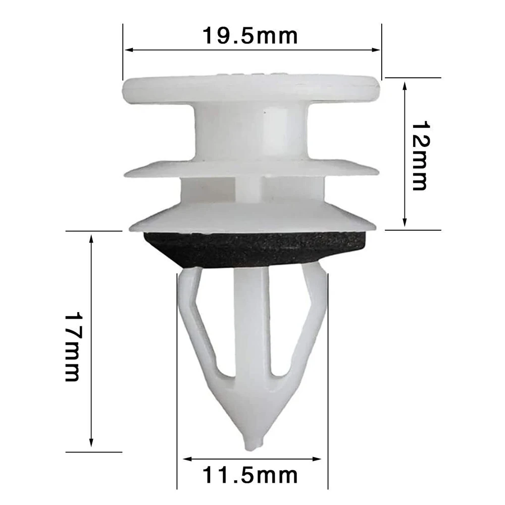 30 stuks 11519031   Deur Panel Clip W/Sealer Trim Retainer Voor SAAB 9-7X Hummer H2 H3 H3T Gezant Buick Isuzu Oldsmobile chevrolet