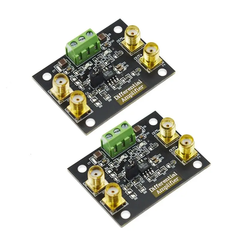 2Pcs AD8138 Differential Module Single end to Differential ADC Driver Board