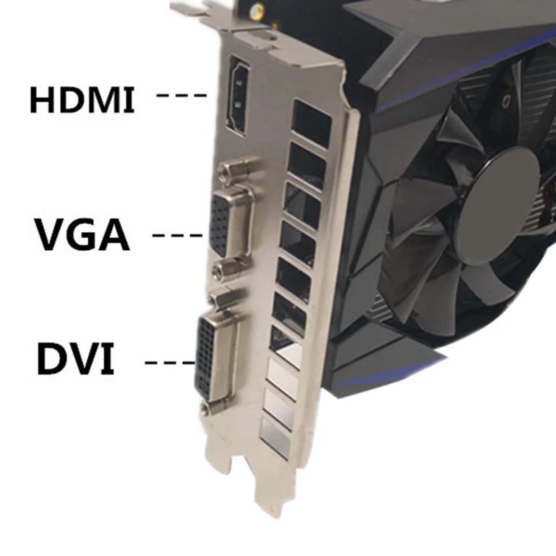 Imagem -02 - Placa Gráfica Profissional Gtx1050ti 1gb Ddr5 128bit Dvi Vga-placa de Vídeo de Jogo Gpu Compatível para Jogos de Computador