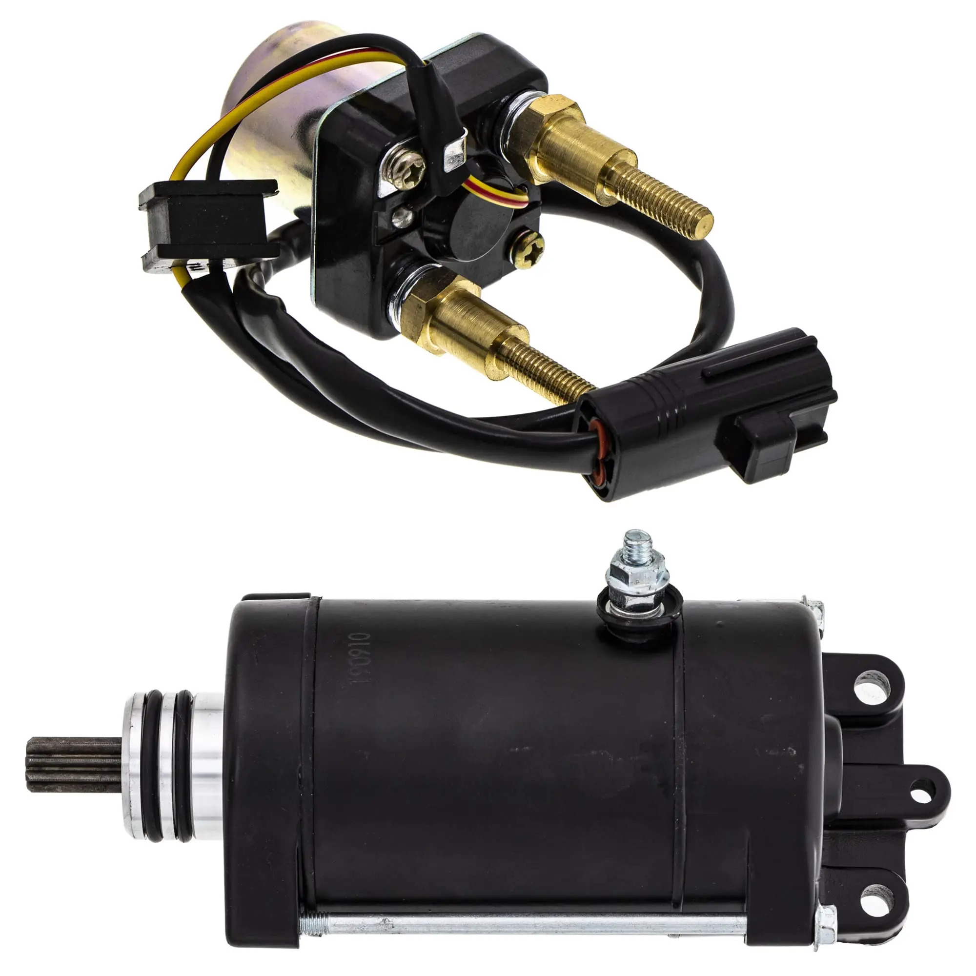Starter & Relay For Kawasaki Jet Ski STX12F STX15F STX SXR Ultra 250X 260LX 21163-3721 27010-0860 JT1200  JT1500