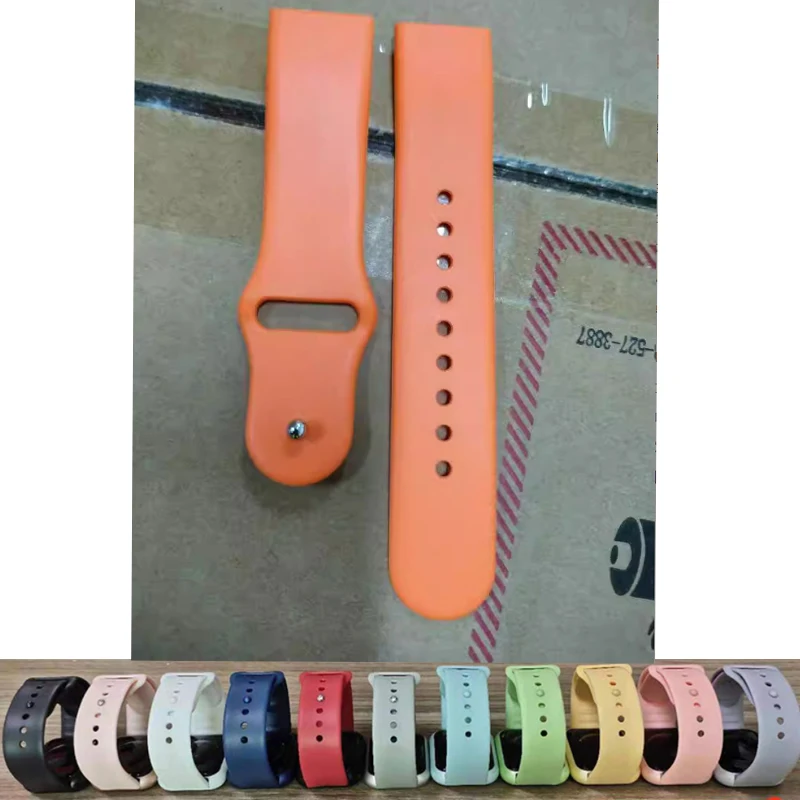 Special Color Silicone Strap for Y68 D20 Smart Watch Smartwatch TPU Belt D20 pro Bracelet Watchband DIY Accessories