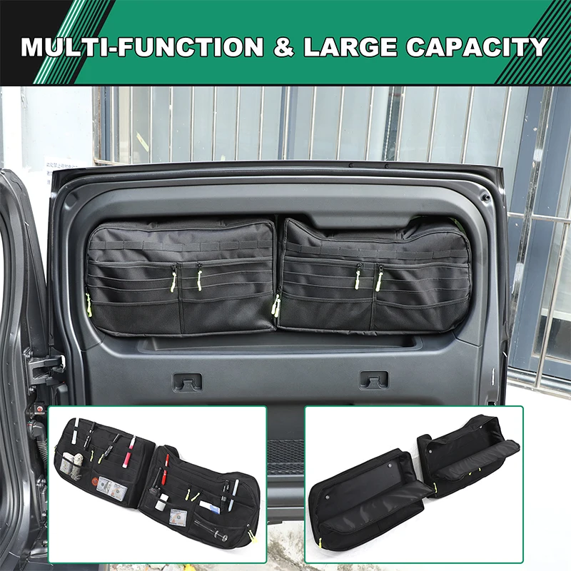 

For 2024+ models Haval H9 tailgate window bag car rear tailgate window hanging bag multi-function storage bag pendant 2pcs