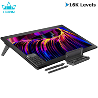 Huion Kamvas Pro 27 Graphics Tablets Monitor 27 Inch 4K Pen Display Finger Multi-touch Screen, Dual Pen 16K Levels Pressure