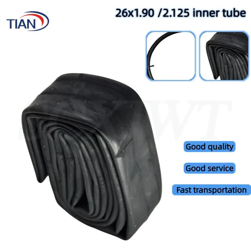 26x1.90/2.125 inner tube, 26 inches, suitable for bicycle interior camera replacement parts