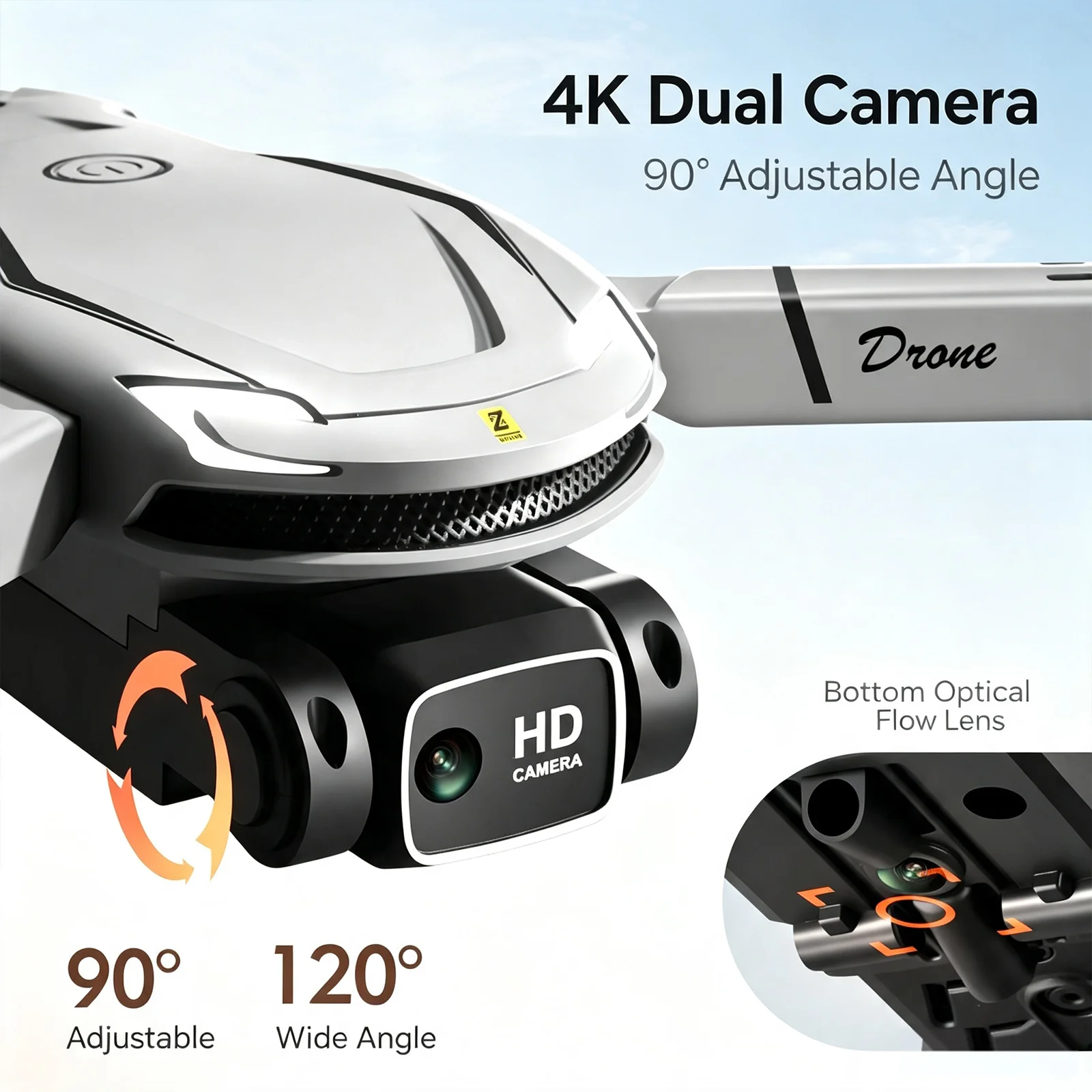 V88 RC Drone 4K Professional HD Camera Security UAV Altitude Hold Helicopter Foldable Quadcopter Kid Gift For Adult Child