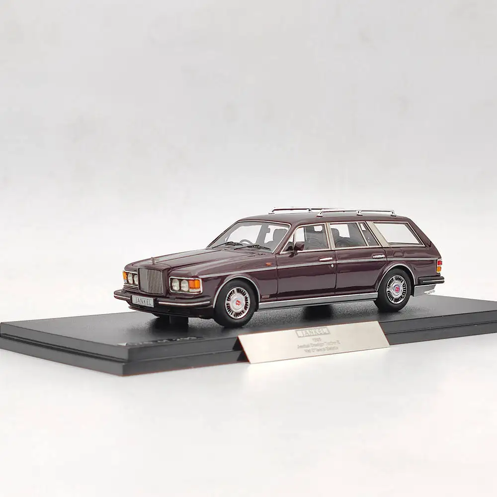 GLM Models-Voiture en résine, Jancompetiticity Design, Turbo R Val D\'Isere Estate, Red #1/43, Limited Collection, 1998, 43204302