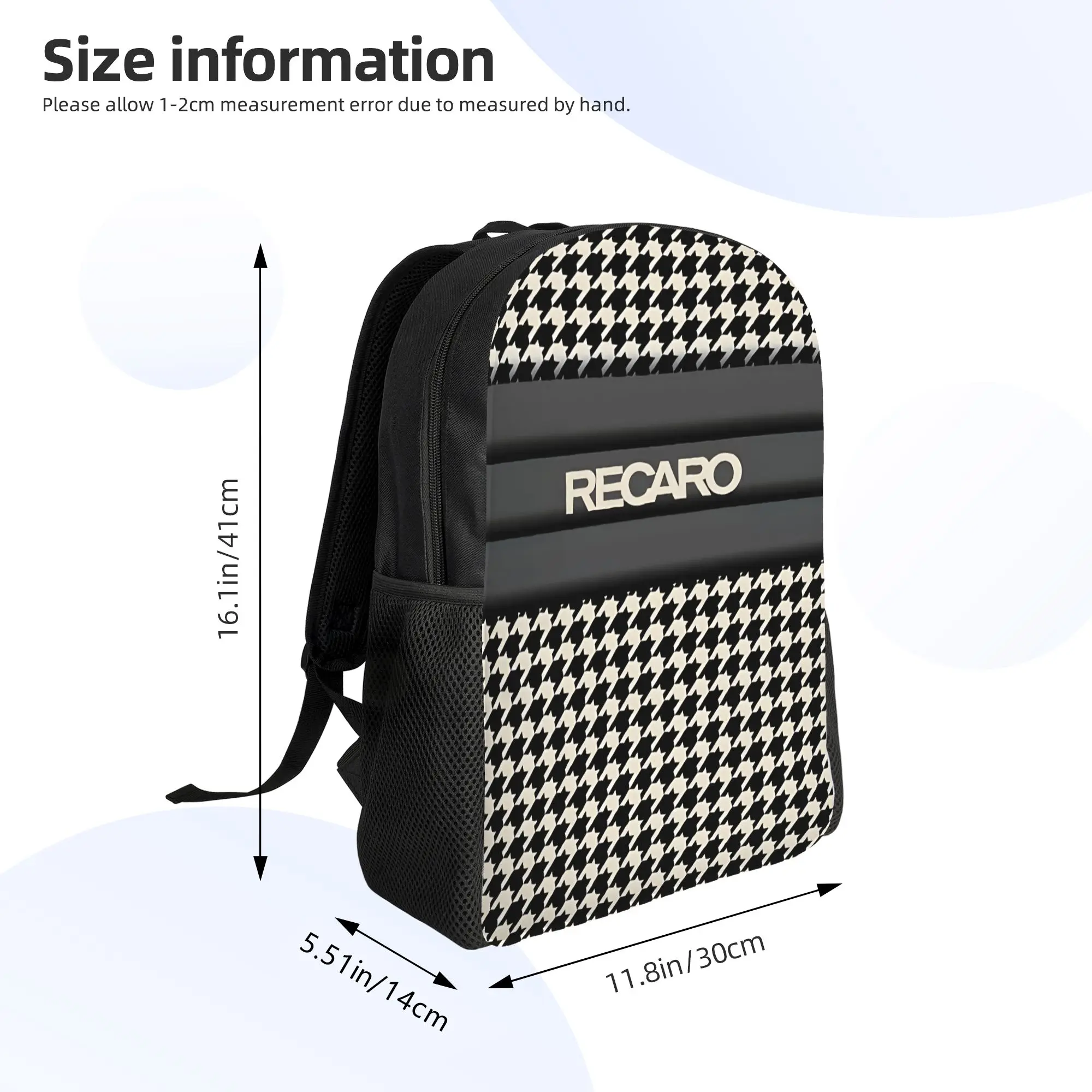 1 pc  Schoolbag Back to school season Recaro  Harajuku Design Rucksack view 6