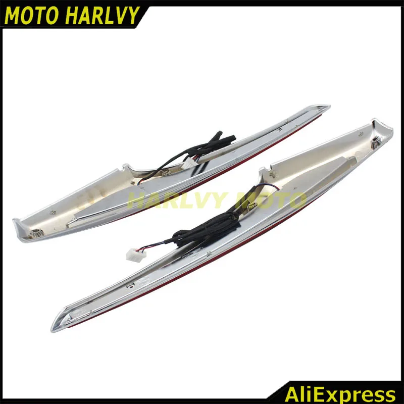 For Honda Goldwing GL1800 & F6B 12-15 Motorbike Saddlebag Accent Swoop LED Light case