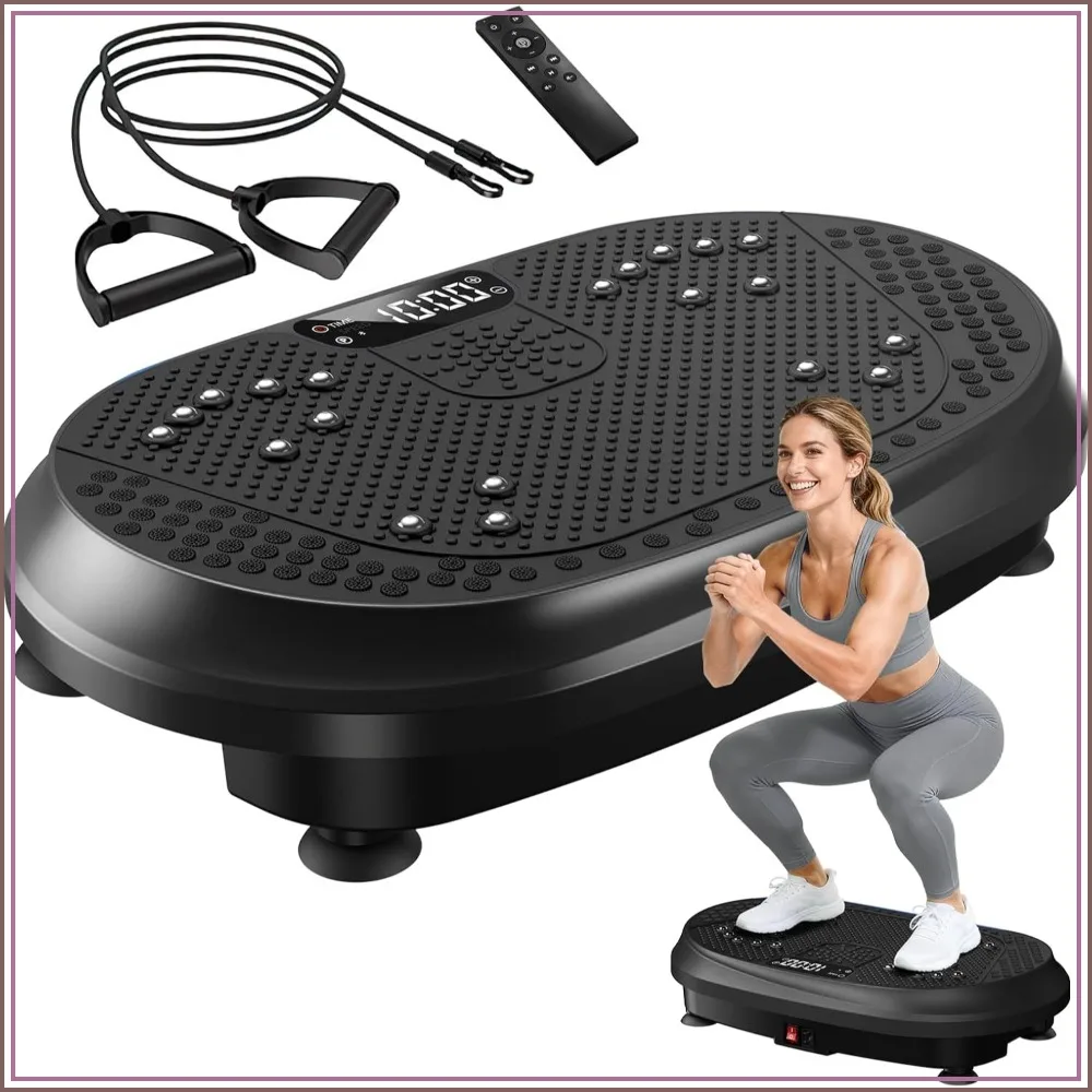 Sports Equipment Images - Vibration Plate Exercise Machine for Lymphatic