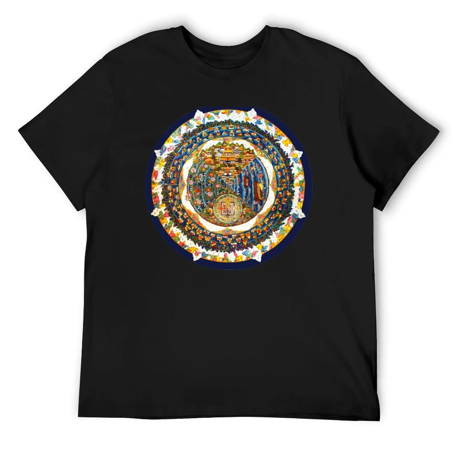 Buddhist Mandala 33 T-Shirt plus size tops tops vintage t shirts mens t shirts pack